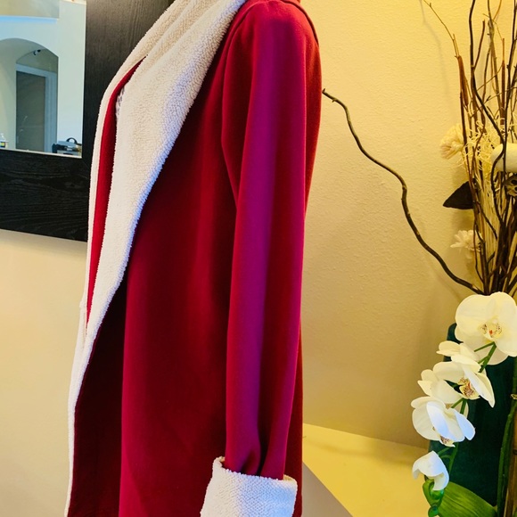 VICTORIA SECRET FAUX-FUR HEM ROBE L - Picture 4 of 8